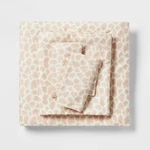 Room Essentials Twin Xl Microfiber Sheet Set Pink Leopard Print Size. Fixed Price $16.69.