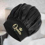 Couple's Satin Sleep Cap Soft Night Hair Cover Natural Curl Long Comfor. Fixed Price $10.58.