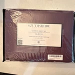 Southshore Fine Linens Vilano Queen Cotton Deep Pocket 6PC Sheet Set Purple. Fixed Price $21.00.