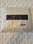 Cgk Linens Unlimited Beige Stripes 4 Pc Sheet Set- King. Fixed Price $30.00.