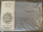 Canon Supreme Touch The 250 Suite One Twin Fitted Sheet Blue New. Fixed Price $21.00.