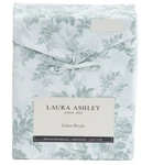 Laura Ashley Percale Queen Set Vanessa Floral Green New. Fixed Price $69.99.