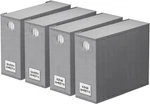 Spaceaid 4 Pack Bed Sheet Organizers And Storage, Foldable For Linen. Fixed Price $43.42.