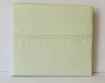 Martha Stewart Twin Flat Sateen Sheet Light Green 100% Cotton 400TC Embroidered. Fixed Price $26.99.