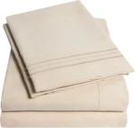 1500 Supreme Collection California Sheet Sets King, Beige. Fixed Price $50.63.
