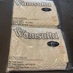 Vtg 90'S Wamsutta White Ultracale W/ Border Flat Sheet Sz King 72X84 New Nos. Fixed Price $39.00.