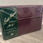 Vintage Bill Blass For Springmaid Queen Flat Sheet Burgundy. Fixed Price $17.99.