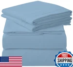 Royale Linens 3PC Twin Sheets Set - Soft Brushed 1800 Microfiber Bedding. Fixed Price $32.49.