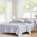 Comfort Spaces 100% Cotton Sheets Queen, Breathable, Adelia Gray. Fixed Price $57.99.