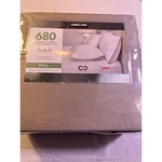 Kirkland Signature Sheet Set Full Alloy Grey New 680 Thread Count Pima Cotton. Fixed Price $63.99.