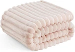 Bedsure Gentlesoft Pink Throw Blanket For Couch (50 X 60), Crystal. Fixed Price $29.89.