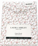 Queen Sheet Set Crisp Cool Cotton Percale Laura Ashley Sweet Success Peach Coral. Fixed Price $69.62.