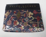 Vintage New Ralph Lauren Orienta Navy Floral Fitted Sheet - King. Fixed Price $429.99.