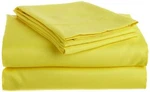 New Rampage Bright Sheet Set, Twin, Lemon. Fixed Price $21.49.