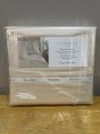 Charter Club Luxury King Cream Flat Sheet, 550 Tc Gossamer Cotton Ivory. Fixed Price $62.99.