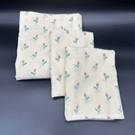 Vintage Full Flat Sheet Two Pillowcases Lady Pepperell Usa Floral 1980S Cottage. Fixed Price $36.92.