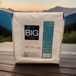 The Big One White Easy-care Sheet Set Twin Size. Fixed Price $23.00.