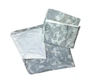 Harbor House Luxury Duvet Cover Set Twin Blue Beige Paisley Cotton Pillowcases. Fixed Price $87.99.