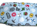 Disney Star Wars Darth Vader Storm Trooper Helmet Flannel Twin Sheet Set Fade. Fixed Price $31.50.