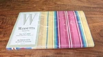 Wamsutta Supercale Plus Stripes Full Flat Sheet Striped Nos Multicolor Made Usa. Fixed Price $19.50.