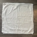 Euro Heavyweight Linen Blend Sham, Grey - Casaluna, Zipper Closure, 26"X26". Fixed Price $16.50.