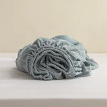 Simple&opulence 100% Linen Fitted Sheet Twin 14" Deep Pocket Mattress Cover. Fixed Price $83.98.