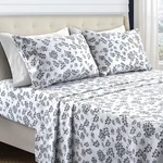 Lux Cor Floral Set 3 Piece Ultra-soft Microfiber Bed With Flat. Fixed Price $16.89.