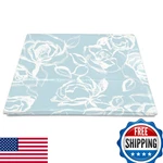 Pizuna Pure 100 Cotton Flat Sheets Only King Blue Simply Floral Pc Luxurious. Fixed Price $110.68.