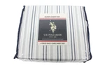 U.s. Polo Assn. Queen Sheet Set Danbury Stripe Navy 4PC Printed. Fixed Price $39.99.