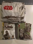 Pottery Barn Sheet Star Wars Cotton Twin Rotj 3 Pc Fitted & 2 Pillow Cases Jedi. Fixed Price $40.00.