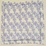 Roberta Roller Rabbit Cotton Euro Pillow Sham Cover 29 X 30 In Blue White Floral. Fixed Price $25.00.