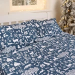 Gogreen 100% Cotton Christmas Sheet Set Deep Pocket Fit 16" Super Soft Home Dec. Fixed Price $51.99.