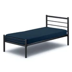 Cot Fitted Sheet 25 X 75, 100% Brushed Microfiber, Size Navy Blue. Fixed Price $21.33.