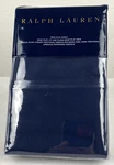 Ralph Lauren Twin Rl 464 Polo Navy Blue Flat Bed Sheet 100% Cotton. Fixed Price $43.99.
