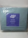 Wild Sage- Isla Solid Queen Sheet Set -strat Blue. Fixed Price $31.45.