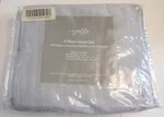 Cozelle Twin 4 Piece Sheet Set Bamboo Polyester Gray Stripe New. Fixed Price $29.99.