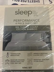 300 Thread Count 4-PC. Sheet Set Egret (ivory) King. Fixed Price $39.99.