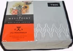 Jill Rosenwald Plimpton Flame Embroidered Pearl Grey 3PC Twin Sheet Set Cotton. Fixed Price $63.99.