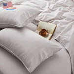 100% Organic Linen Sheets Set French Natural Flax Bedding 2 Pillowcases New. Fixed Price $171.02.