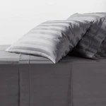 Queen 800 Thread Count Hotel Collection Sheet Set Damask Dark Gray Hem. Fixed Price $37.99.