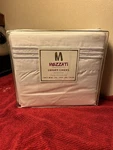 Mezzati Luxury Linens Bed Sheet Set Twin White. Fixed Price $20.00.