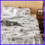 Western Bed Sheets, 4-PIECE Set, Rustic Ranch Life With Cowboy Southwes.... Fixed Price $44.99.