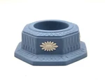 Wedgwood Blue White Jasperware Daisy Tea Light Votive Candle Holder Made England. Fixed Price $24.99.