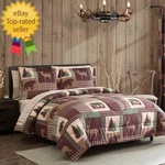 Cozy Cabin 7-PIECE Queen Comforter Microfiber Bed-in-a-bag Bedding And Sheet Set. Fixed Price $86.99.