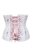Story Dainty Floral Baby Pink Undercuts Corset- Uk 16-$222 A620-10. Fixed Price $165.00.