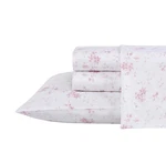 Laura Ashley Home - Queen Sheets, Soft Sateen Cotton Bedding Set Sleek, Smo.... Fixed Price $61.75.