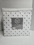 Bungalow Studio Full Sheet Set Flat Fitted 2 Standard Pillow Cases Black White. Fixed Price $20.40.