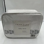 Trina Turk 4 Piece Cal King Sheet Set Trellis Block White Black Nip. Fixed Price $96.00.