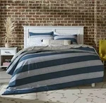 Novogratz Pippa Duvet Cover Set - Blue Size: King. Fixed Price $44.00.