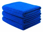 3X Waffle Weave Thirsty Microfiber Deluxe Drying Towel Auto Home Kitchen 16 X24". Fixed Price $13.94.